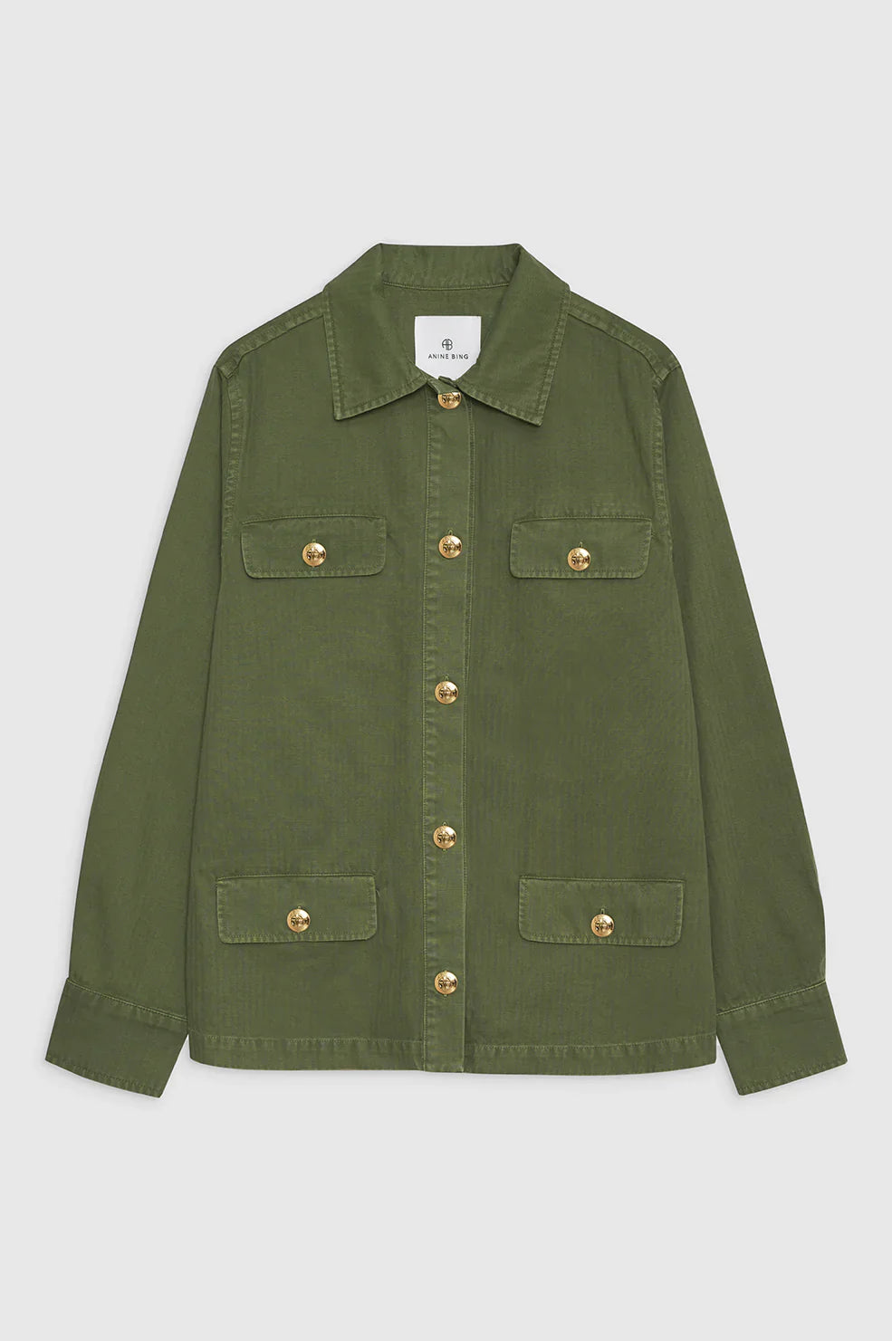 Anine Bing Corey Jacket in Military Green