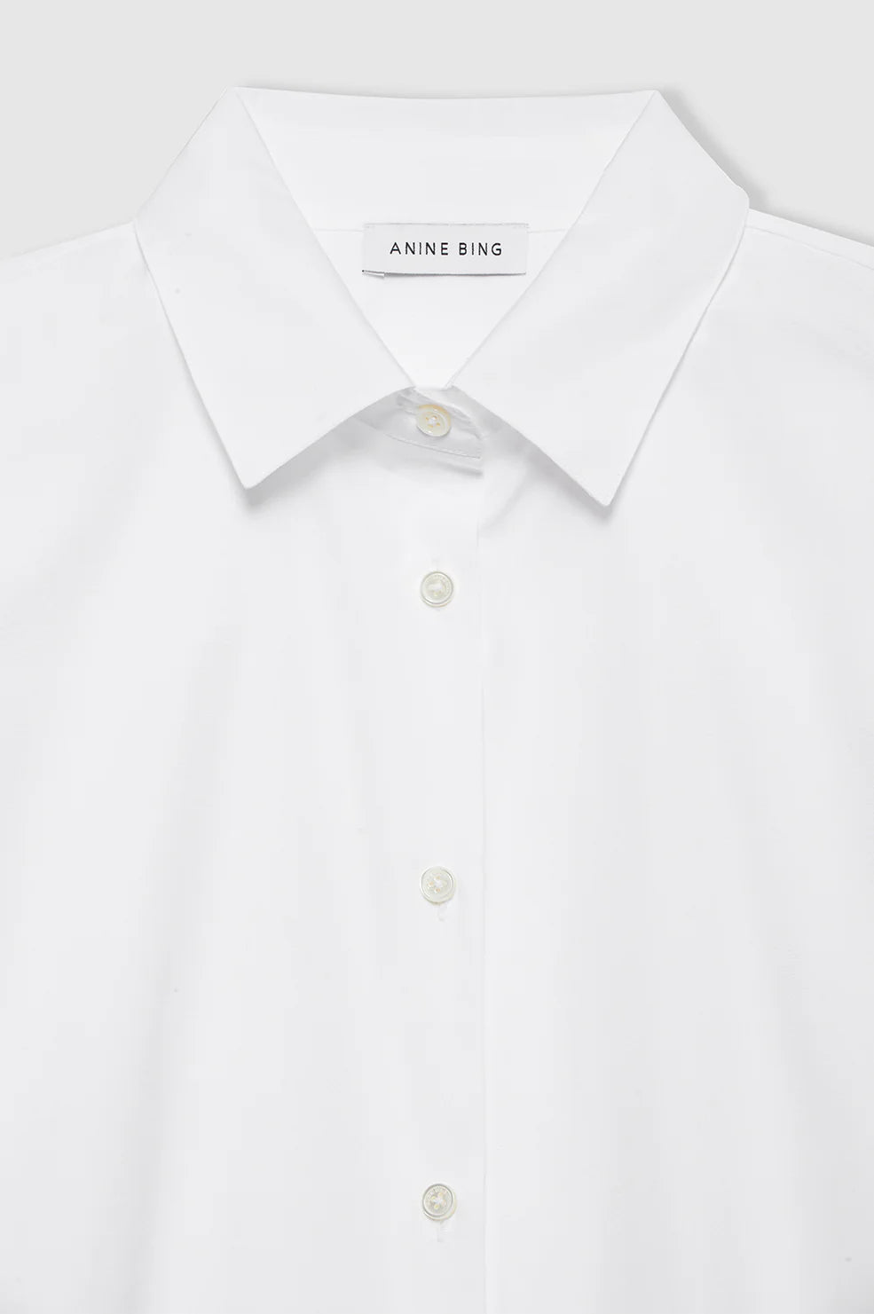 Essie oversied shirt white