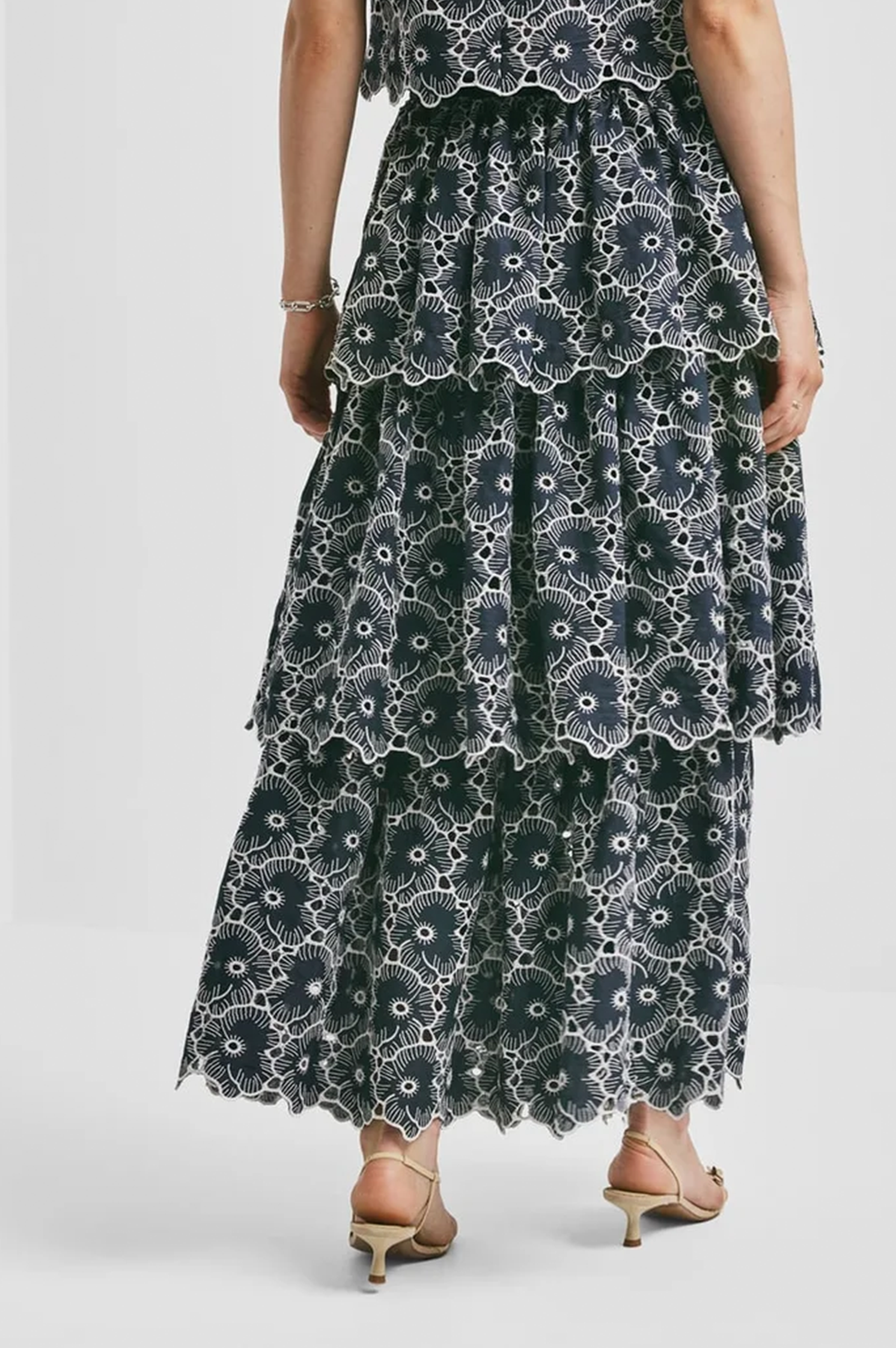 Anglaise skirt from By Timo in blue