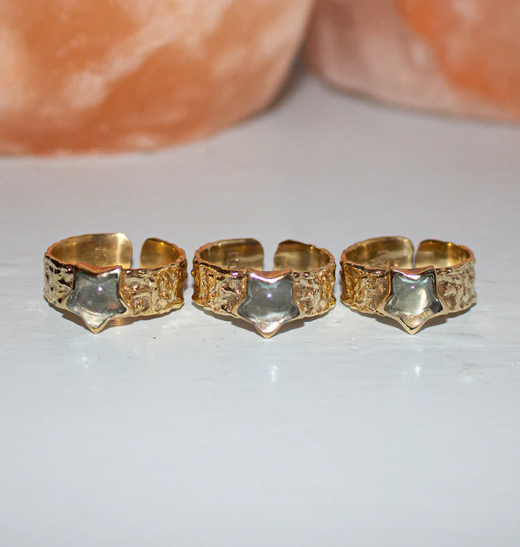 Mini Ursa Brass Topaz