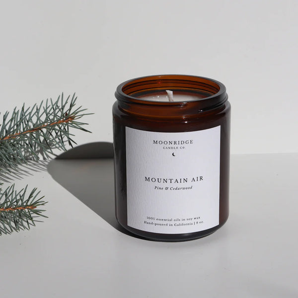 Scented candle from Moonridge candles