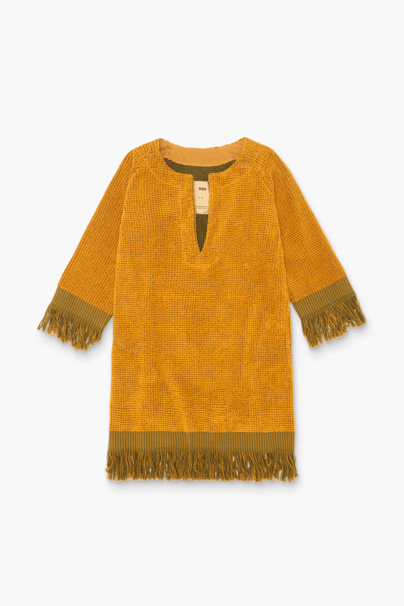 ODILA MUSTARD DRESS OAS. COMPANY