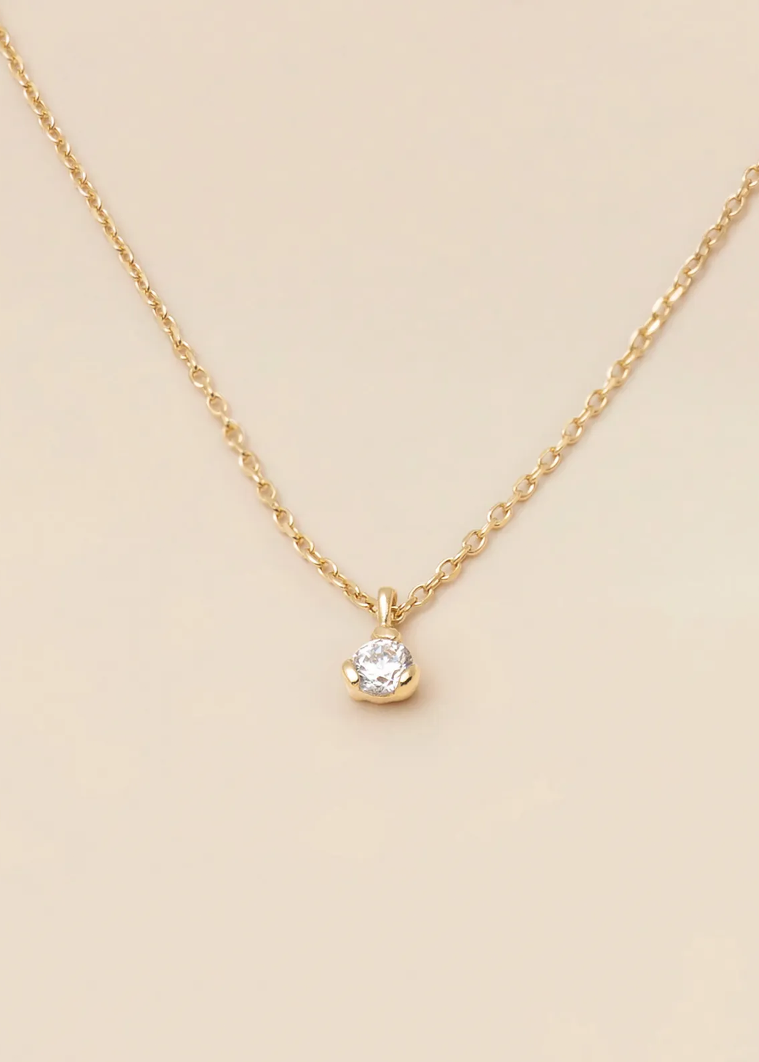 Signature necklace gold