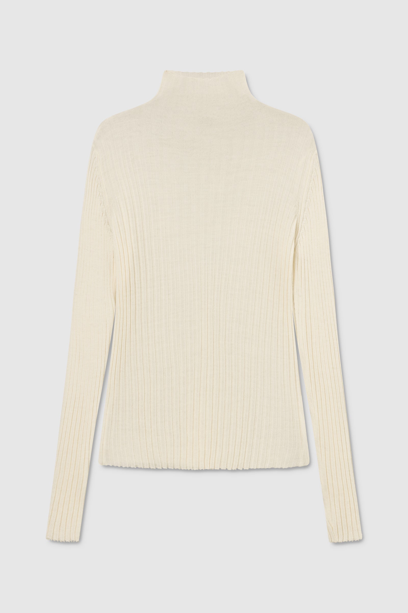 Arvi Ribbed Fine Merino Top - PJOKI