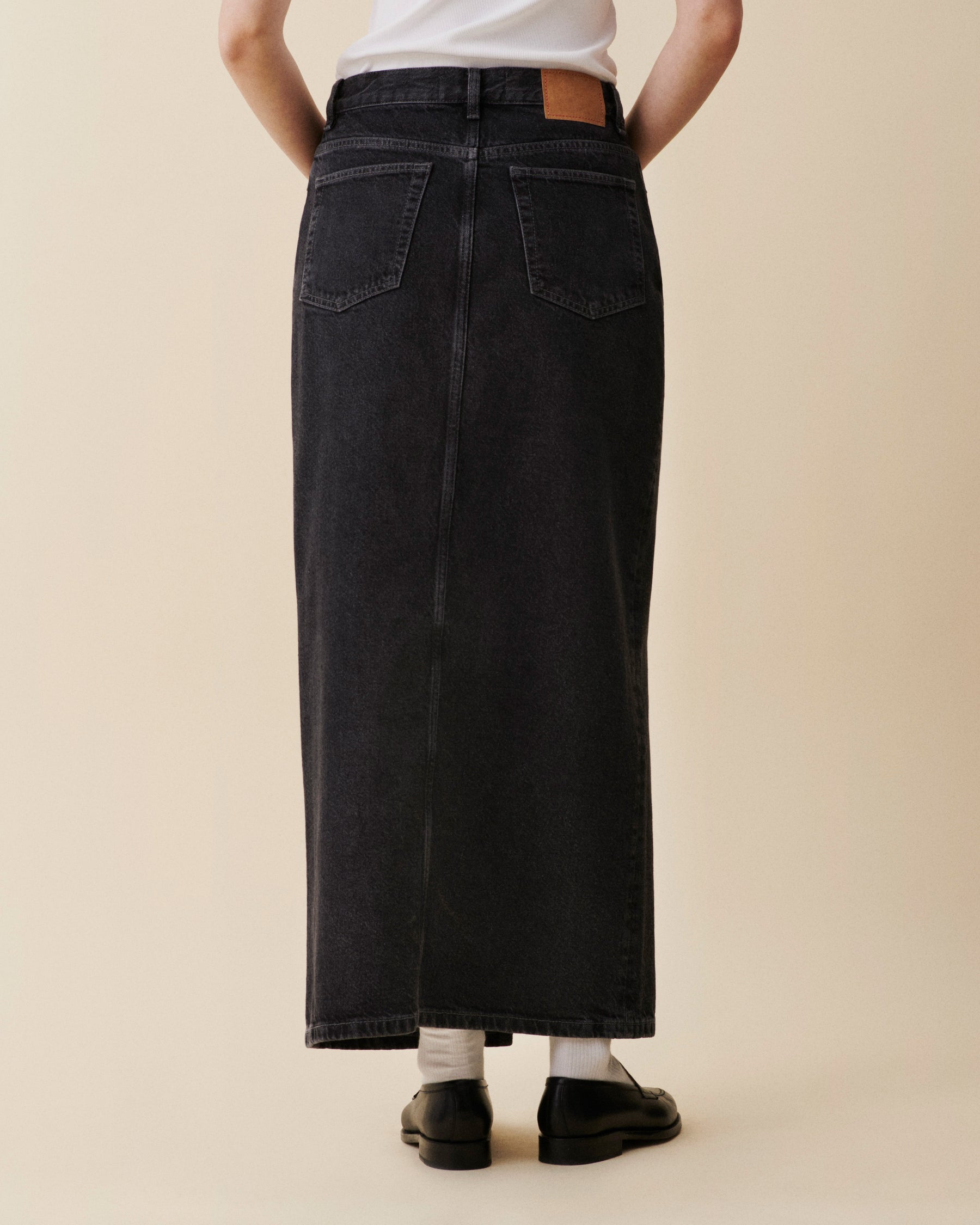 Guranace jeans skirt jeanerica
