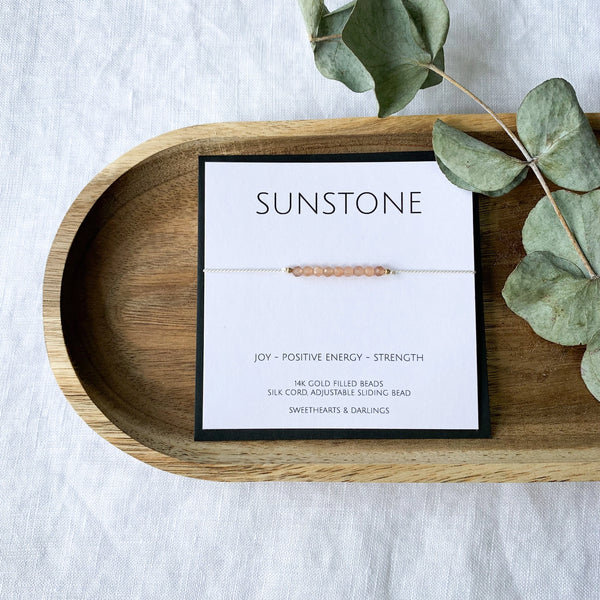 Sunstone Silk Bracelet