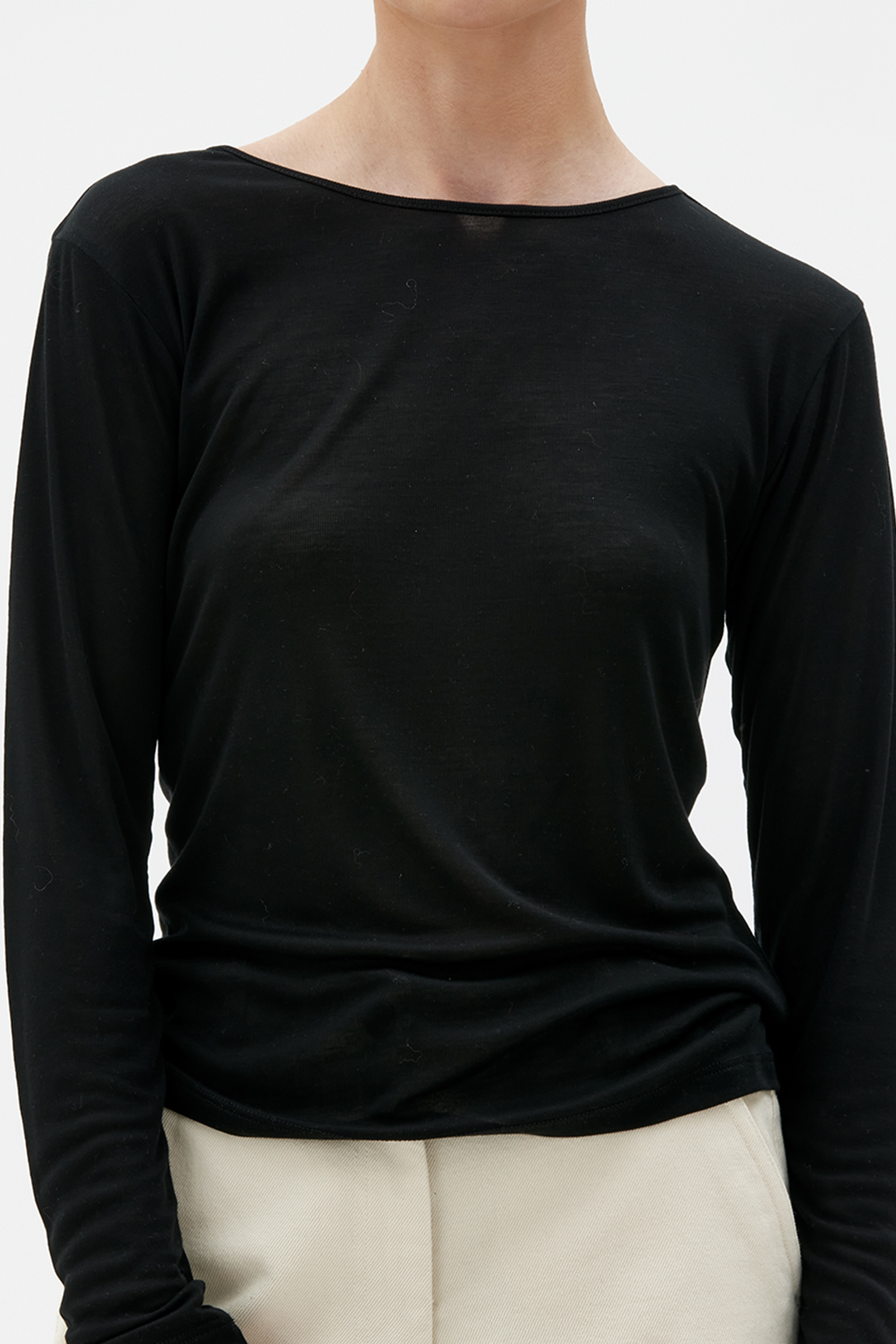 Vola Light Ribbed Top - PJOKI