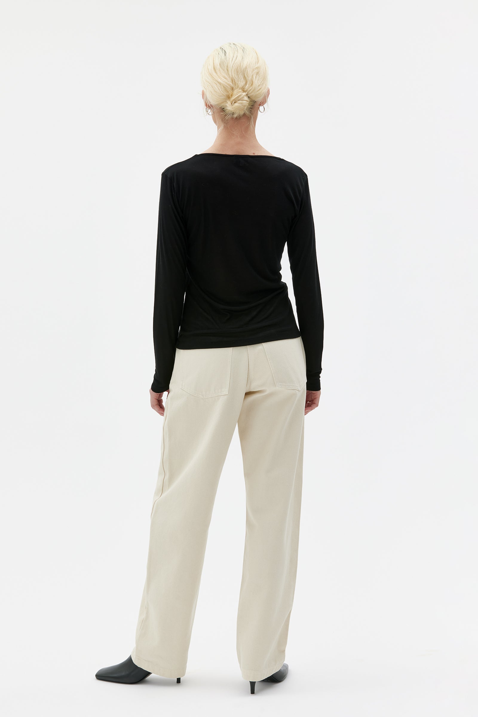 Vola Light Ribbed Top - PJOKI