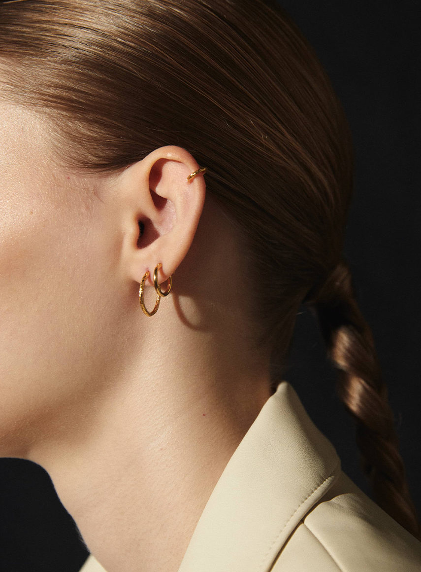 Wire Hoop Gold - PJOKI