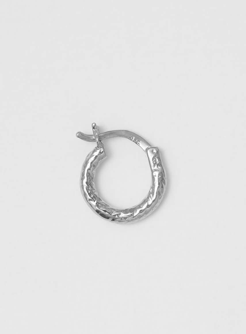 Wire Hoop Silver Structure - PJOKI
