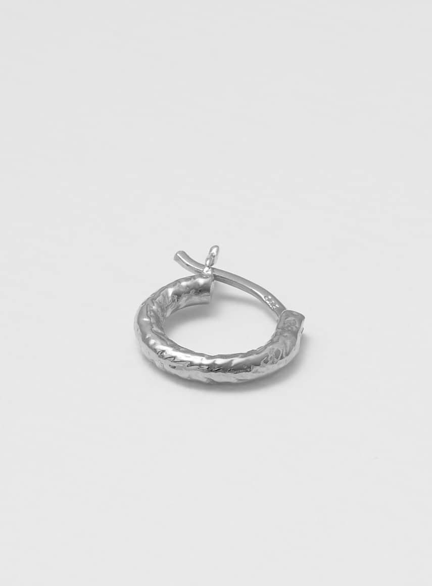 Wire Hoop Silver Structure - PJOKI