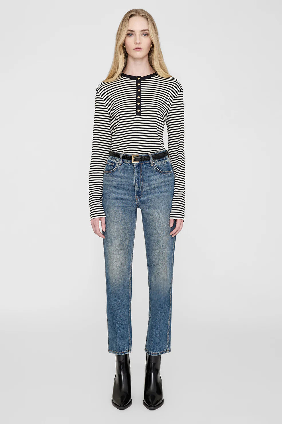 Alessia long sleeve striped from Anine Bing