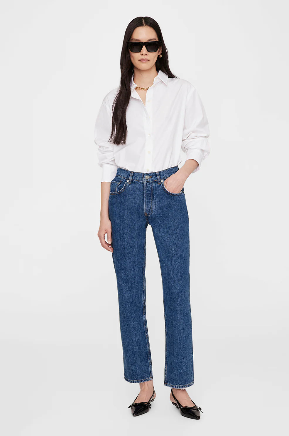 Essie oversied shirt white