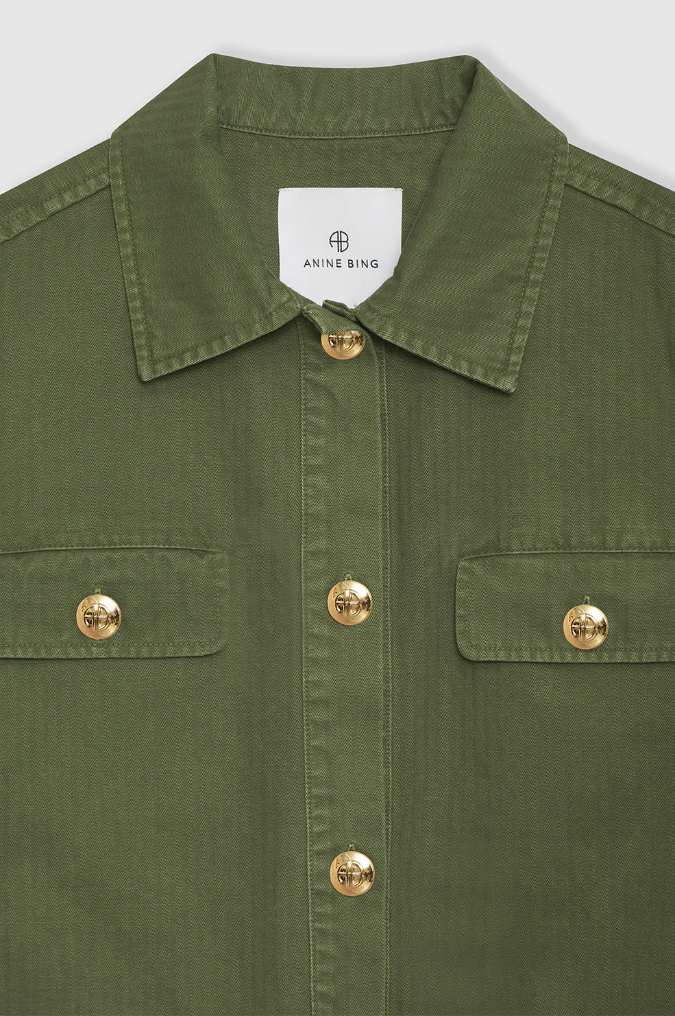 Details: Anine Bing Corey Jacket in Military Green