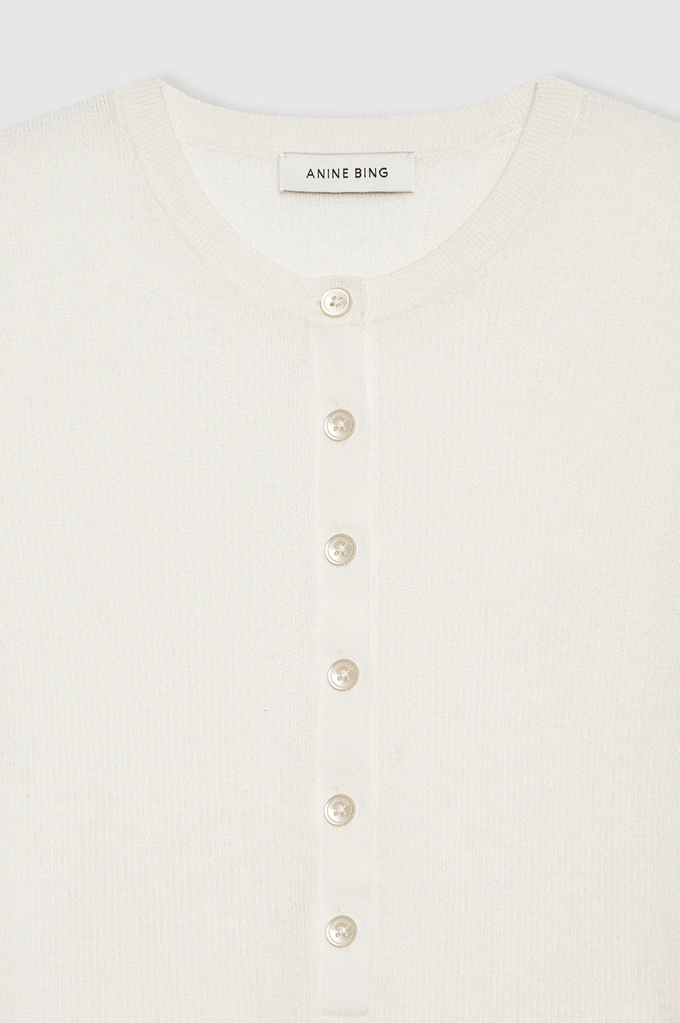 Katrin long sleeve wool blouse from anine bing