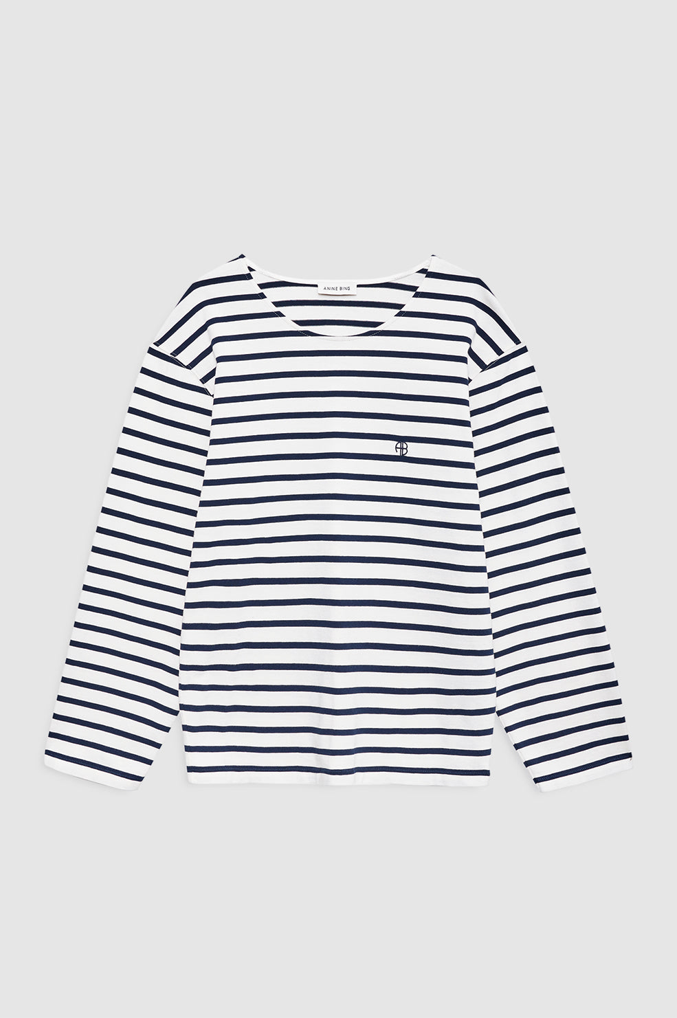Newton Tee Navy Stripe - PJOKI
