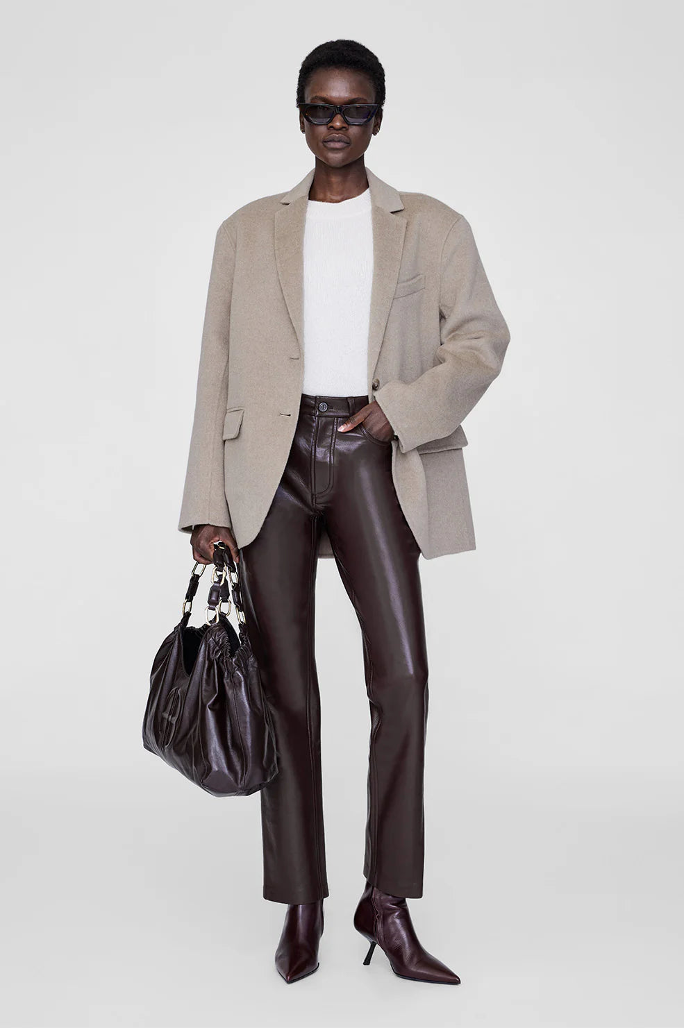 Quinn wool blazer from anine bing