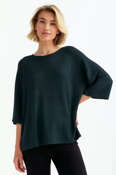 josefina cashmere top in black from movesgood