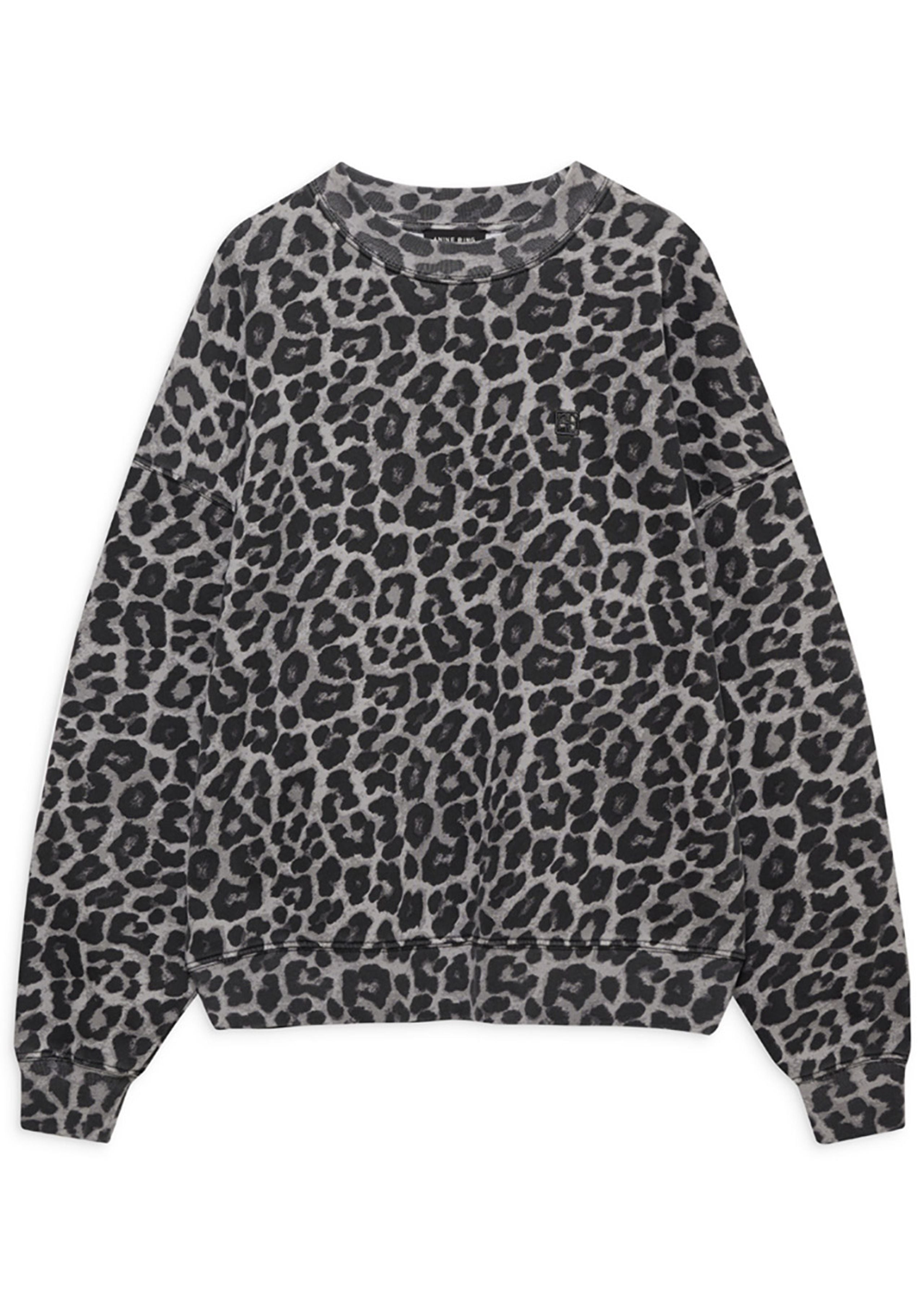 Sweatshirt in leopard print from anine bing