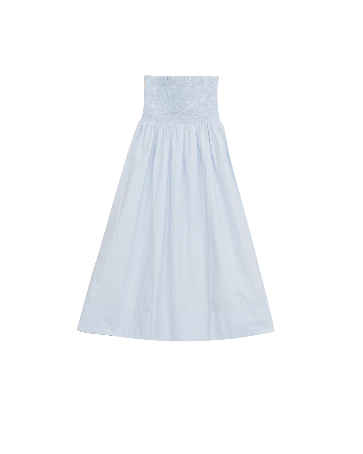 Poplin Bandeau Dress