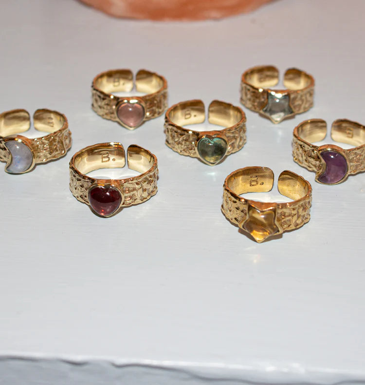 Mini Luna Brass Ring