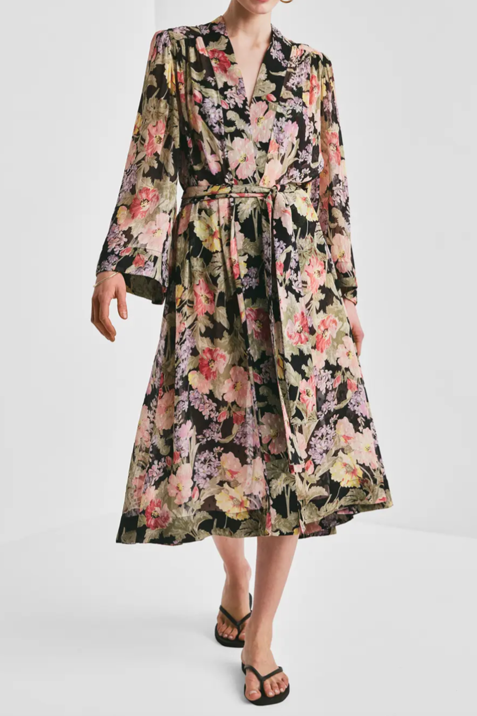 dotted georgette dress from by timo