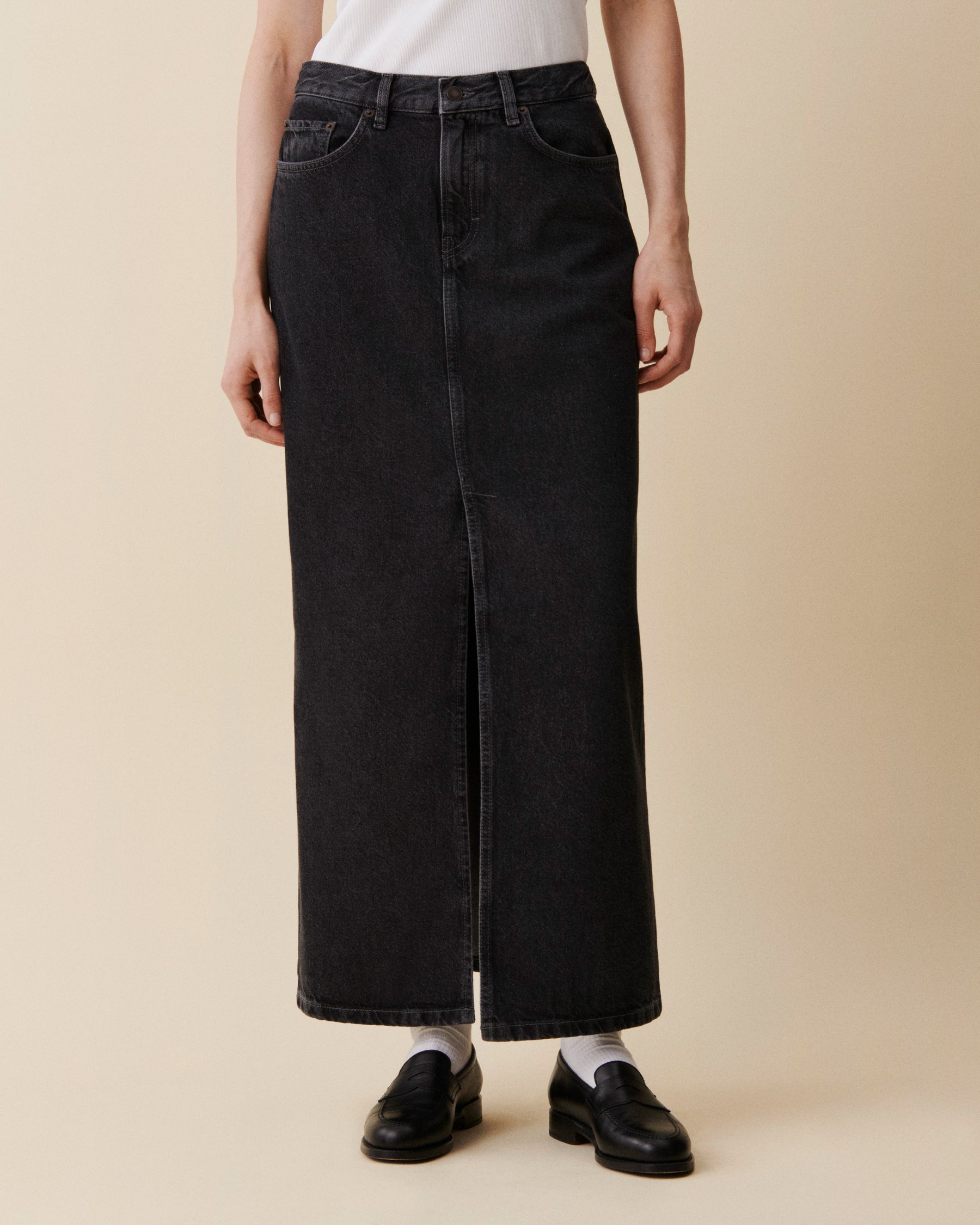 Guranace jeans skirt jeanerica