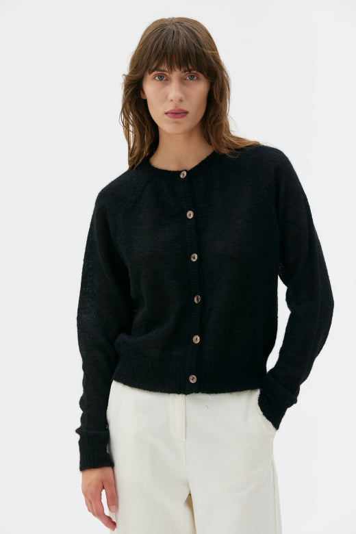 Laio Silk Mohair Cardigan - PJOKI