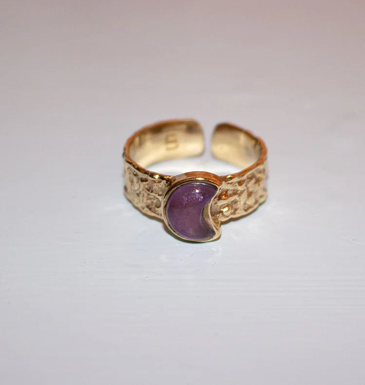 Mini Luna Brass Ring