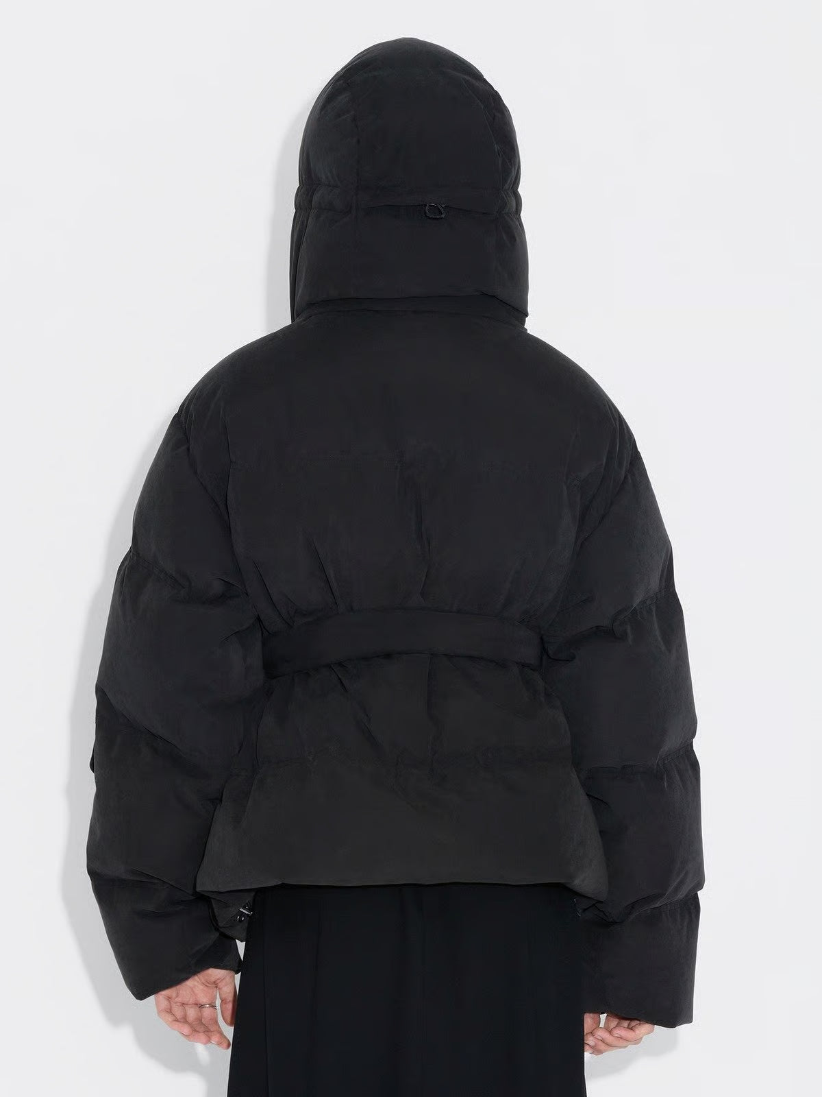 Holzweiler Steilia down jacket brushed black