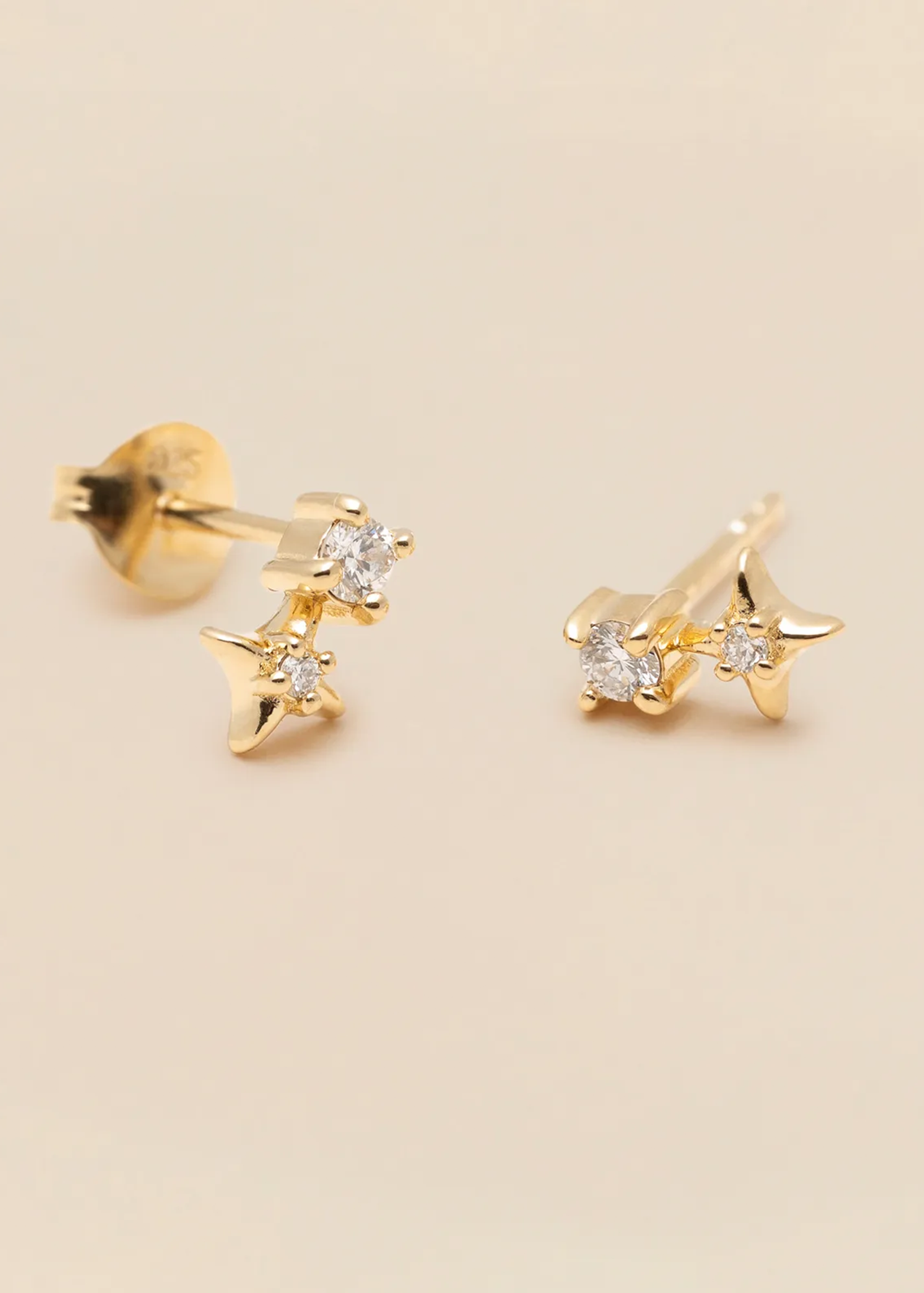 stars diamond earrings from ylvali