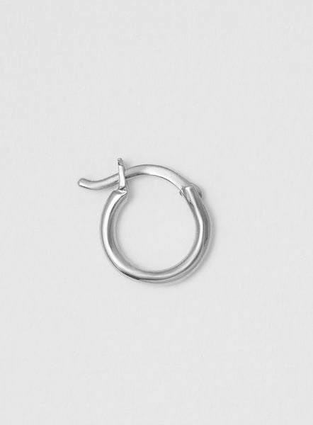 Wire Hoop Silver