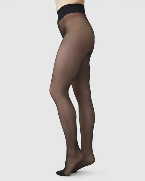 Malva Ladder Resistant Tights from Swedish Stockings