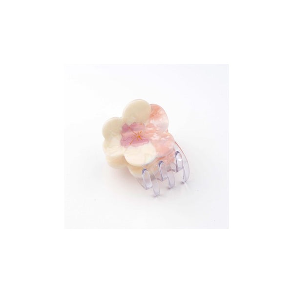 Pink Pansy Hair Claw